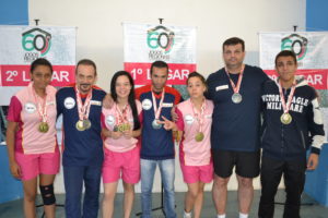 Equipes - tênis de mesa