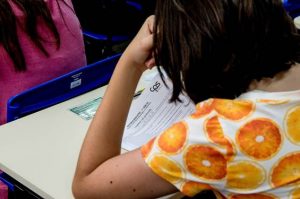 Prova para acesso às vagas remanescentes foi aplicada dia 21 de janeiro (Foto: Gastão Guedes)