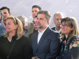 Família Lerner emocionada com a homenagem a Ricardo na inauguração do SENAI Cotia