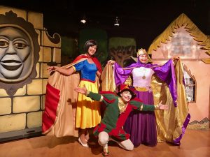 cena do espetáculo Branca de Neve