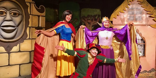 cena do espetáculo Branca de Neve
