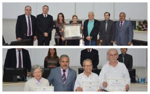 vereadores e representantes da comunidade italiana reunidos na Câmara de São Roquie para celebrar o Dia da Comunidade Italiana