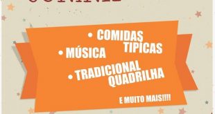 cartaz promocional da festa junina/arraía da APAE de Cotia