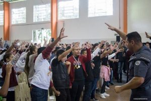 formatura do Proerd em Cotia