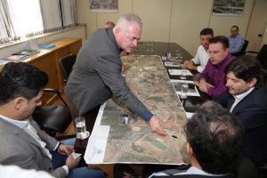 reunião sobre a estrada Elias Alves da Costa