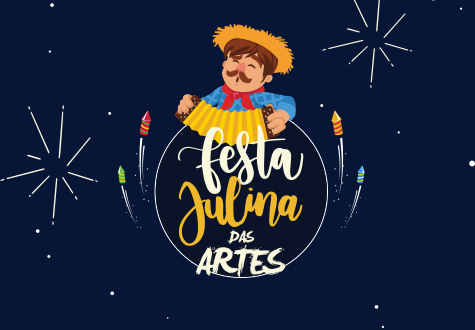 cartaz promocional da festa julina das artes