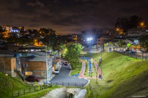 Parque do Jardim Dinorah com nova iluminação