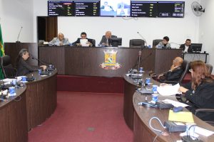visão geral da plenária da câmara de carapicuíba durante sessã ordinária do dia 7 de agosto de 2018
