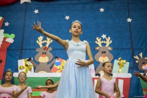 uma apreentação de teatro no circuito cultural