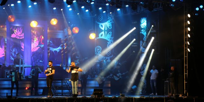 apresentação musical na Agrofest 2018