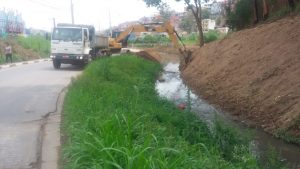Desassoreamento no Jardim Rosemeire