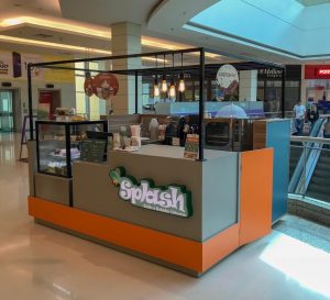 quiosque da Splash no Shopping Granja Viana