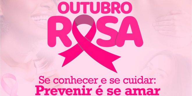 banner da campanha outubro rosa em embu das artes