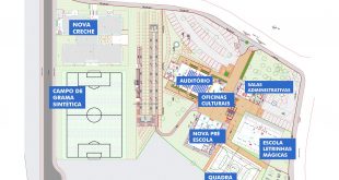 planta do complexo educacional de carapicuíba