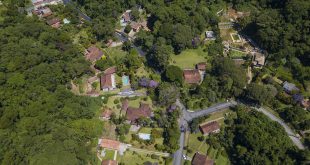 Vista aérea do Jardim Santa Paula