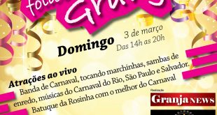 banner do evento foliões da granja