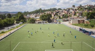 vista aérea do campo do mirizola