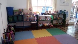 brinquedoteca no novo prédio da EMEI Jd. Esther
