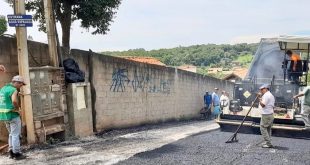 Pavimentação da Rua Betel com Estrada Água Espraiada