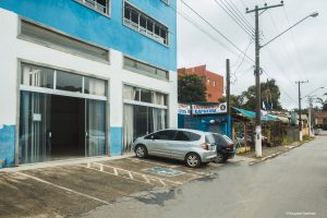 fachada do centro cultural de caucaia do alto