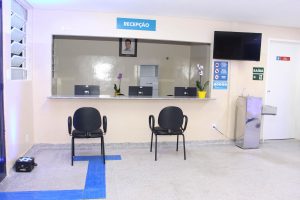 interior da ubs florispina de carvalho reformada