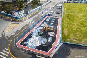 Prefeitura revitaliza área de lazer ao lado do estádio de Caucaia do Alto