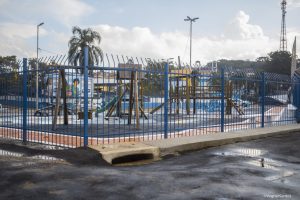 Prefeitura revitaliza área de lazer ao lado do estádio de Caucaia do Alto