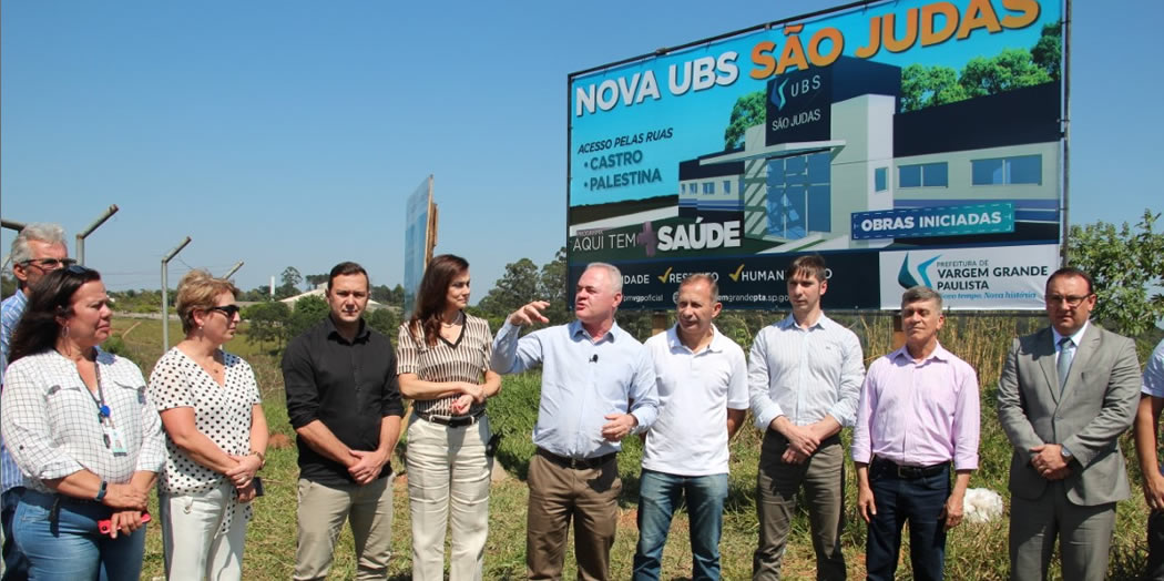 Prefeito Josué Ramos inicia obras da nova UBS São Judas | Granja News
