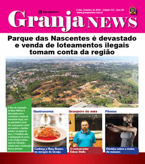 capa da edição 130 do jornal Granja News