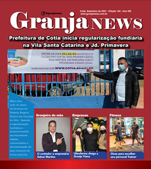 capa da edição 141 do jornal Granja News