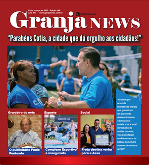 capa da edição 148 do jornal Granja News