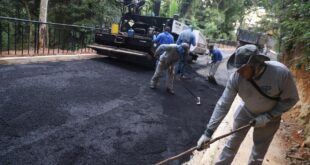 Caminho para o Sítio do Mandu recebe asfalto e obras de infraestrutura