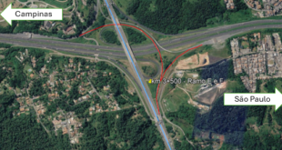 Rodoanel Oeste realiza melhorias na alça do km 3+500