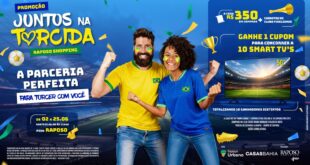 Raposo Shopping celebra o amor com promoção que vai sortear 10 Smart TVs de 50 polegadas
