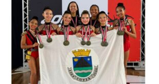 Cotia brilha na ginástica rítmica e amplia campanha nos Jogos Regionais