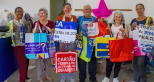 Sustentabilidade e empreendedorismo: oficina de costura transforma lonas publicitárias em sacolas